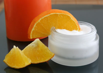 Mascarilla hidratante de naranja para el rostro