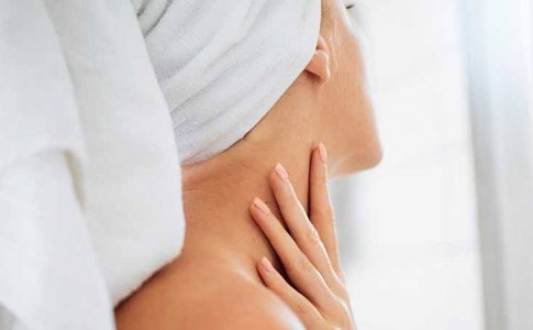 Tratamiento natural para la piel del cuello